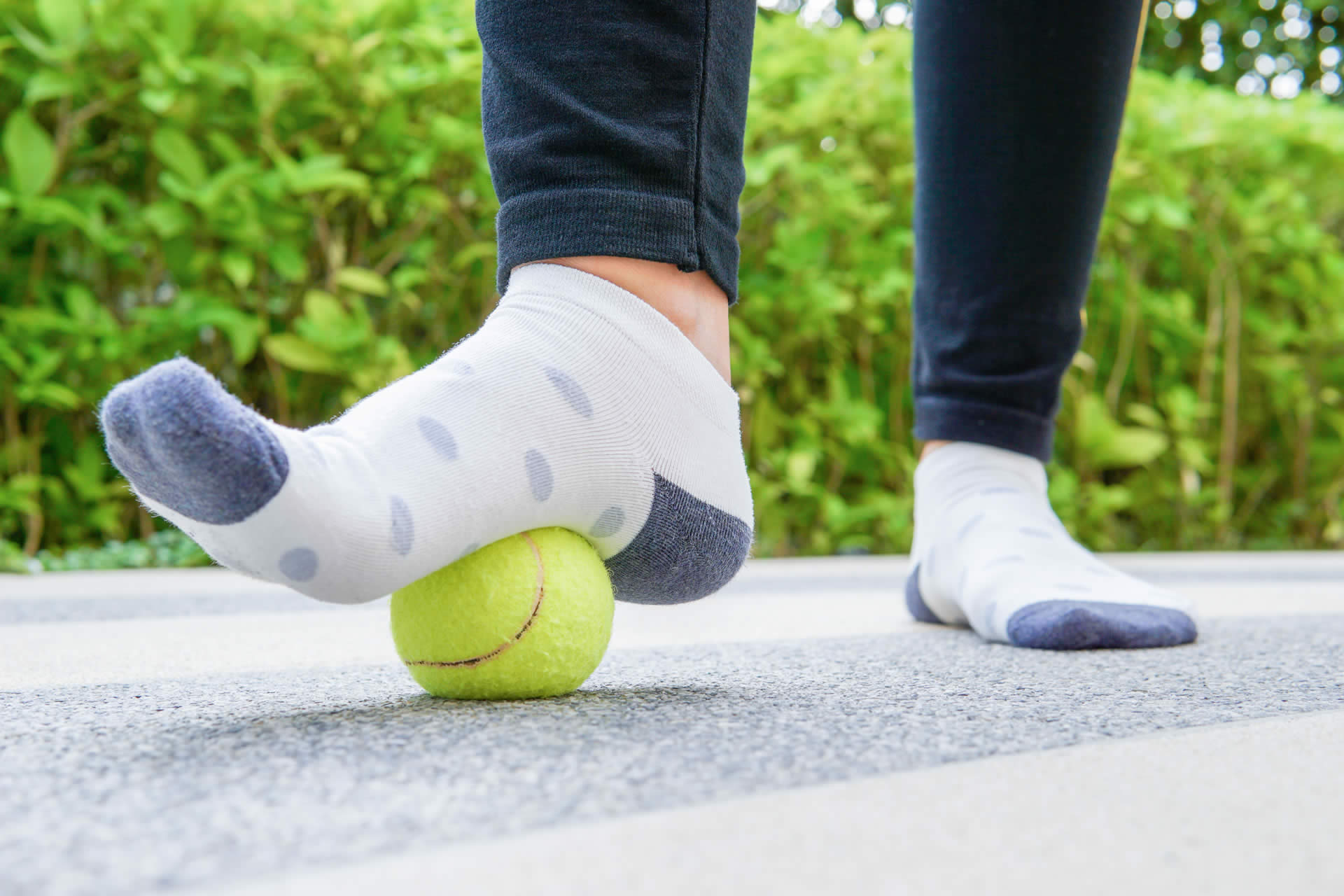 Myofascial Release Exercises Using a Tennis Ball