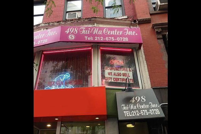 498 Tui-Na Center Massage Store in New York
