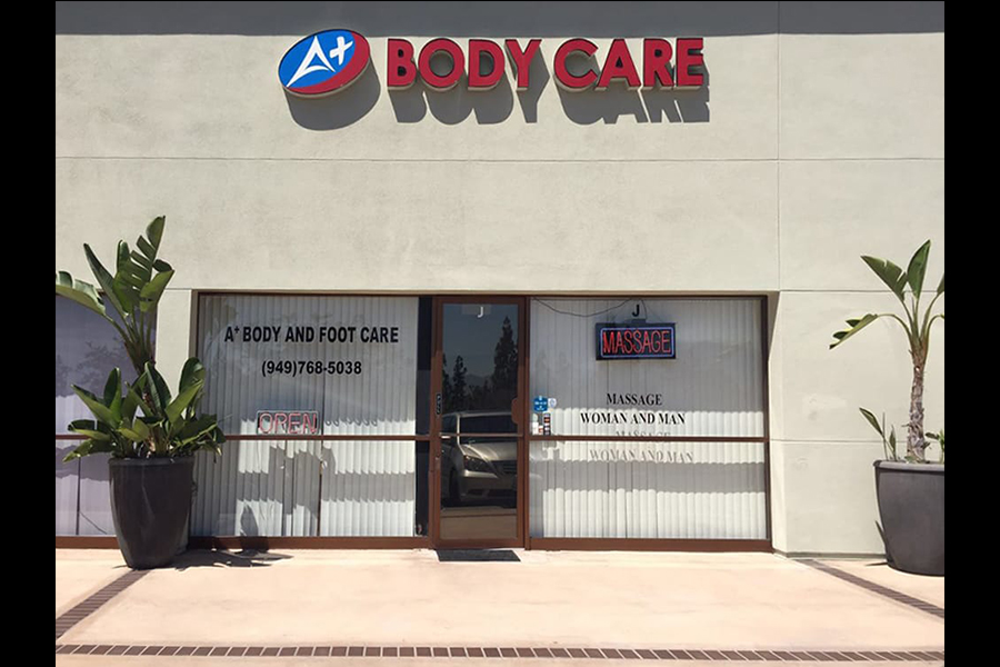 A Plus Body & Foot Care Massage Store in Laguna Hills
