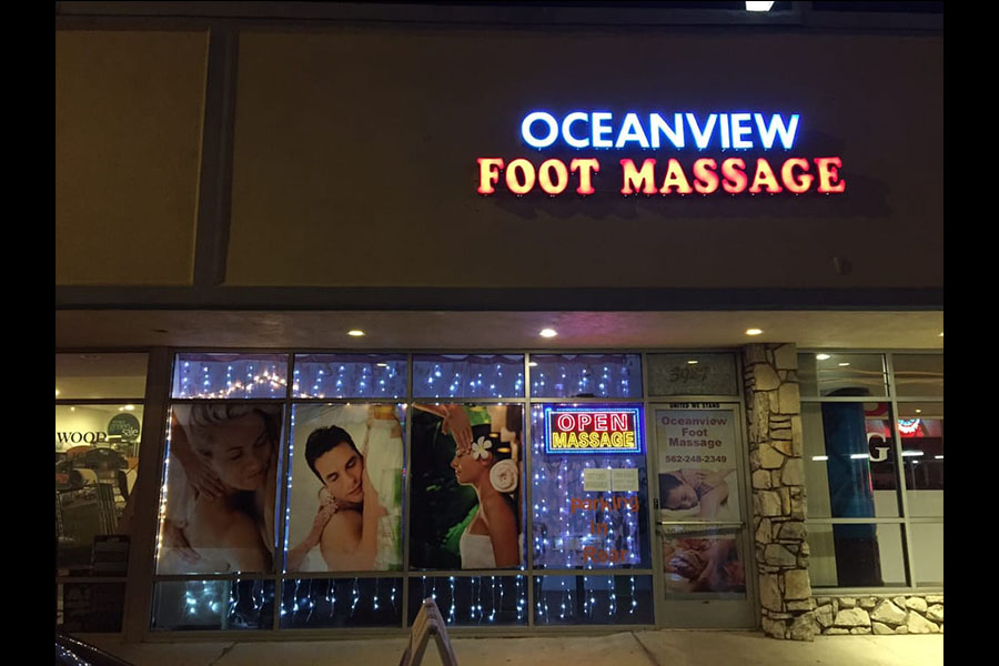 Ocean View Foot Massage