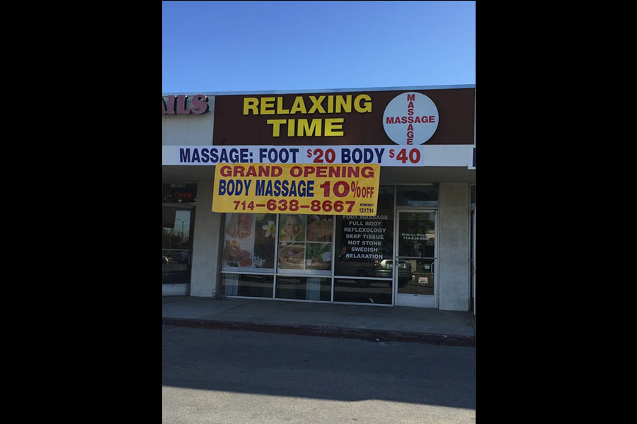 Relaxing Time Massage - Garden Grove Asian Massage Stores