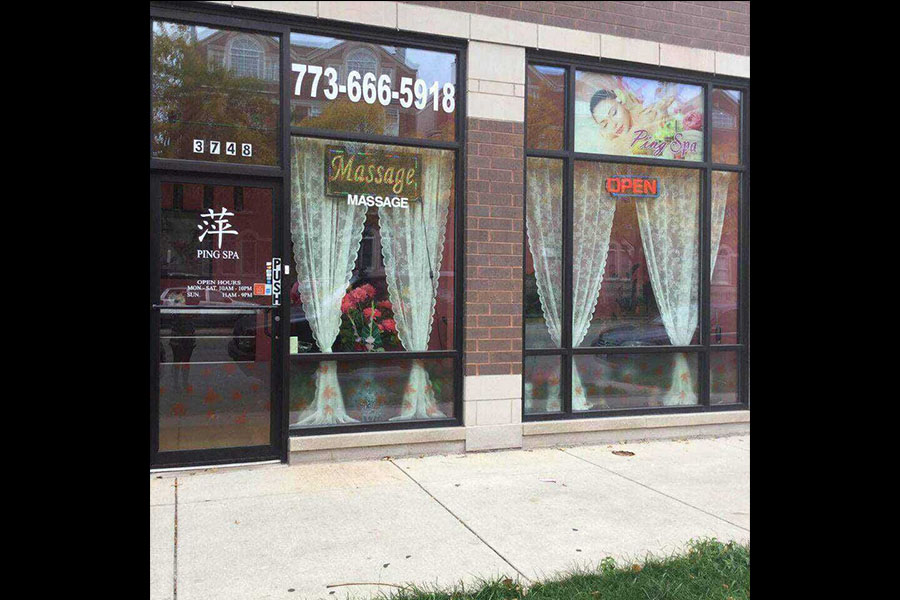 Erotic massage near Bloomington